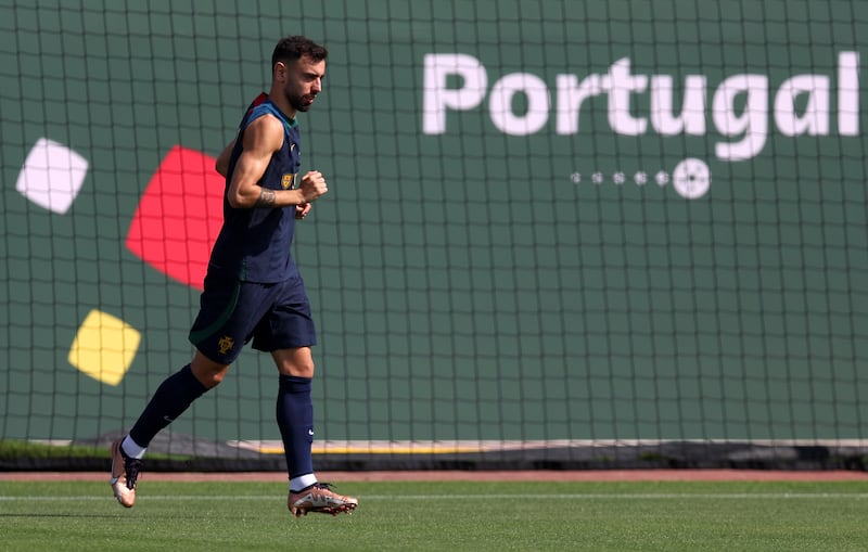 Bruno Fernandes of Portugal. Getty Images