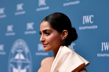 GENEVA, SWITZERLAND - JANUARY 15: Sonam Kapoor attends the IWC Schaffhausen Gala celebrating the launch of the new Pilot's Watches at the Salon International de la Haute Horlogerie (SIHH) on January 15, 2019 in Geneva, Switzerland. (Photo by Harold Cunningham/Getty Images for IWC)