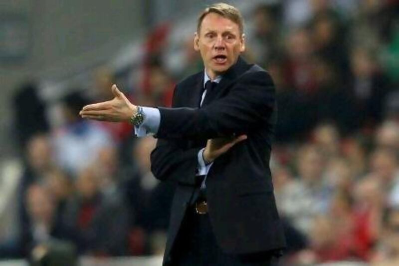 Stuart Pearce oversaw a 3-2 defeat to Holland in his first game as England’s caretaker manager.