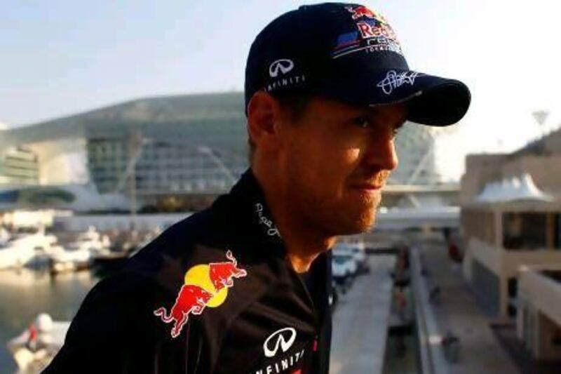 German Sebastian Vettel was the man in demand among Formula One fans at the Yas Marina Circuit where he has won two races in three appearances for Red Bull Racing.