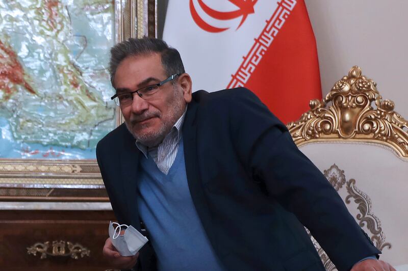Ali Shamkhani has been replaced as Iran's security chief. AP