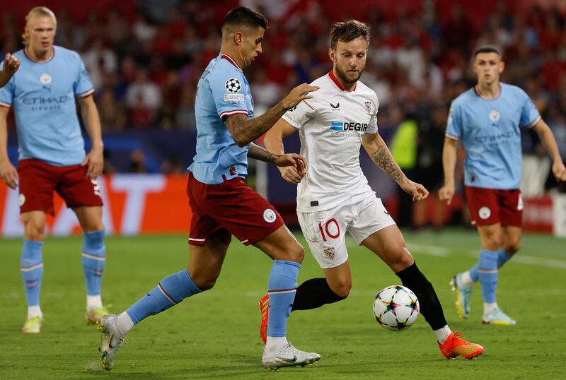 Ivan Rakitić – 2. Struggled to bring any kind of creativity into the match for Sevilla, an off day for the former Barcelona man who came off at half time. EPA