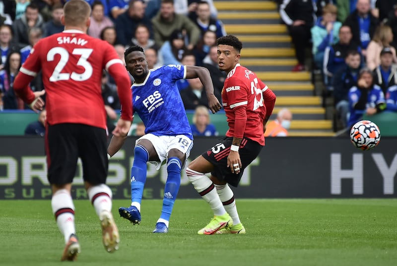Daniel Amartey, 8 -- With incredible pass accuracy and a stalwart outing whilst marking Ronaldo, it was a great day at the office for Amarety. AP Photo
