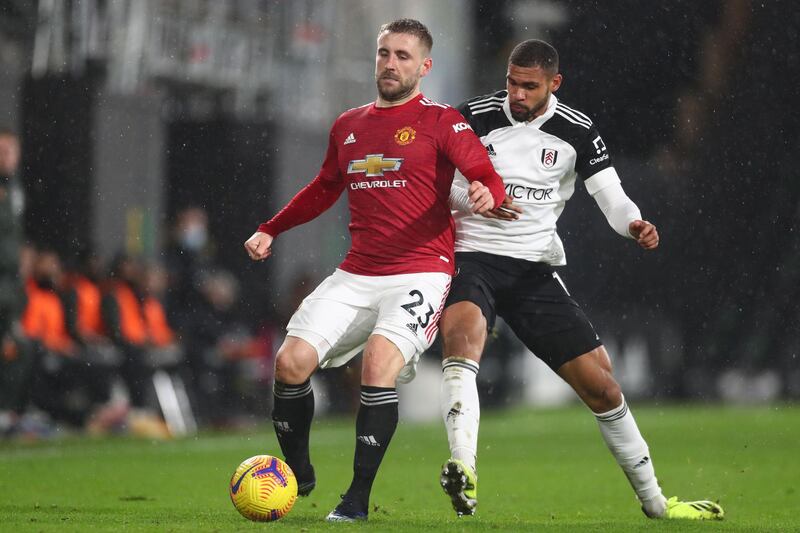 Luke Shaw - 7. Another good game in a good season for the full-back. Won every tackle and attacking intent saw him effective in the final. AFP