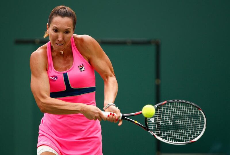 Entering the Indian Wells tournament with a number of physical issues, Jelena Jankovic surprised even herself with her level of play. Julian Finney / AFP