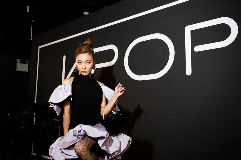 Korean pop star Luna makes her Broadway debut with KPop.  AP