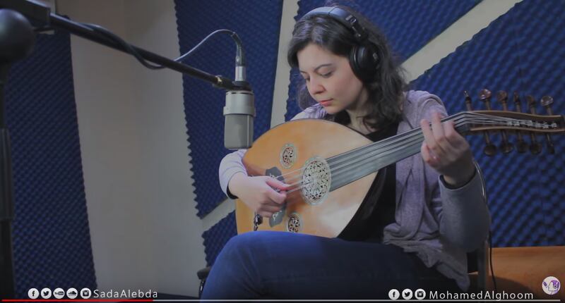 Musician Mohamed Alghoom, together with performer such as oud player Duna Fawakhiri, has reimagined the 'Game of Thrones' theme tune. Courtesy YouTube