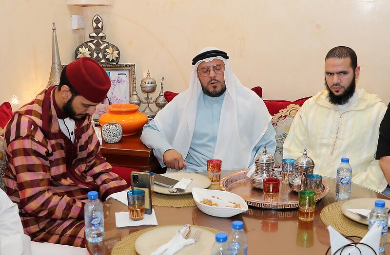 The restaurant allowed the Moroccan community in the UAE to gather from 9pm to 11.30pm