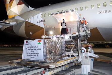 The UAE is sending medical aid to Niger to reinforce its efforts to combat the spread of "Covid 19". WAM