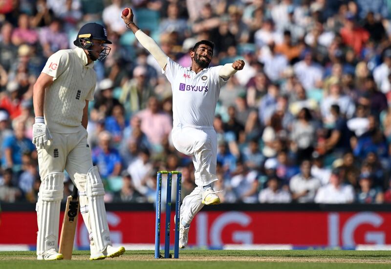 Jasprit Bumrah – 8. (2-67, 2-27) The fact he took just four wickets in the match feels like a joke: his spell on the last afternoon broke open the game. AFP