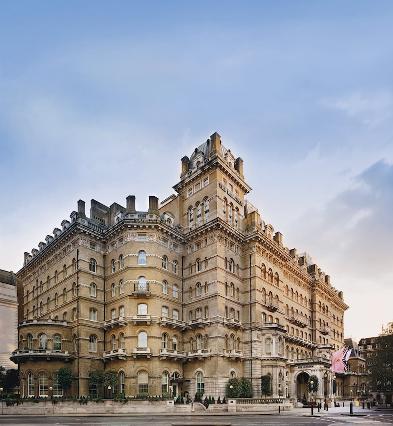 Large Hotel of the Year finalist - The Langham, London. 