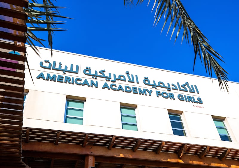 American Academy for Girls in Dubai.