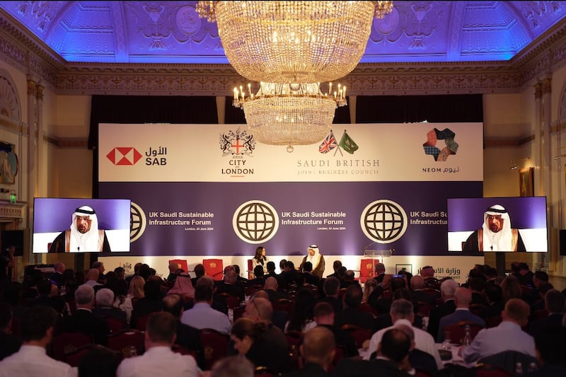 The UK Saudi Sustainable Infrastructure Summit 2024. Photo: Saudi British Joint Business Council