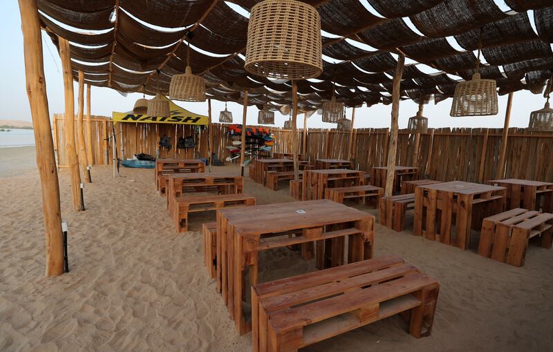 There are plans to erect huts in the mangroves, too.