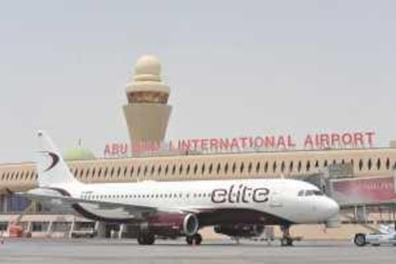 A handout photo of Elite Aviations at Abu Dhabi International Airport (Couretsy: Abu Dhabi Airports Company) *** Local Caption ***  ELITE AVIATIONS 01.jpg