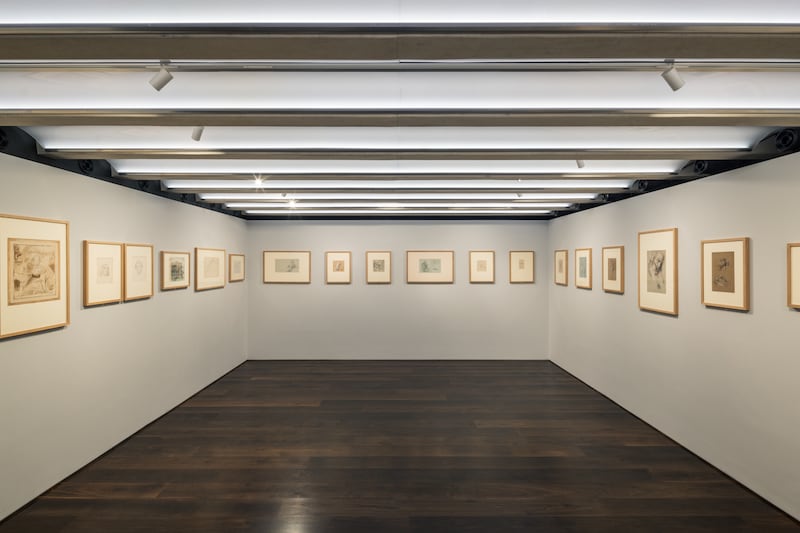 Drawings gallery. Photo: Dirk Lindner / Leighton House