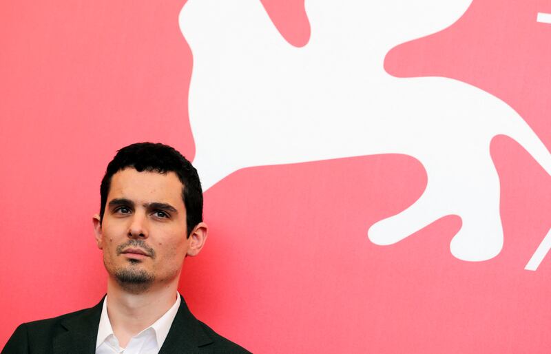 Damien Chazelle at Venice Film Festival in 2018, where his feature First Man was shown. Reuters