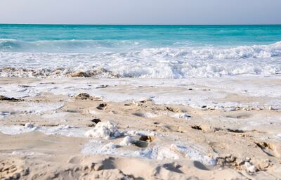 Soul Beach in the Mamsha Al Saadiyat community is open to the public. Khushnum Bhandari/ The National
