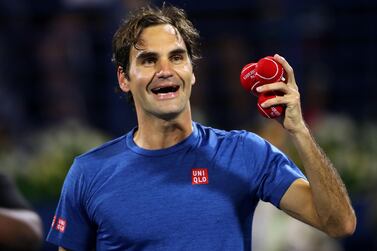 Roger Federer is in the Dubai Duty Free Tennis Championships final. Getty