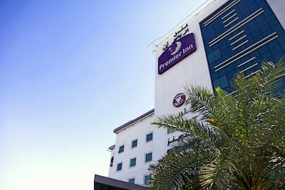 Premier Inn Dubai International Airport Hotel is fully booked, as are most other airport hotels in the city. Lee Hoagland / The National