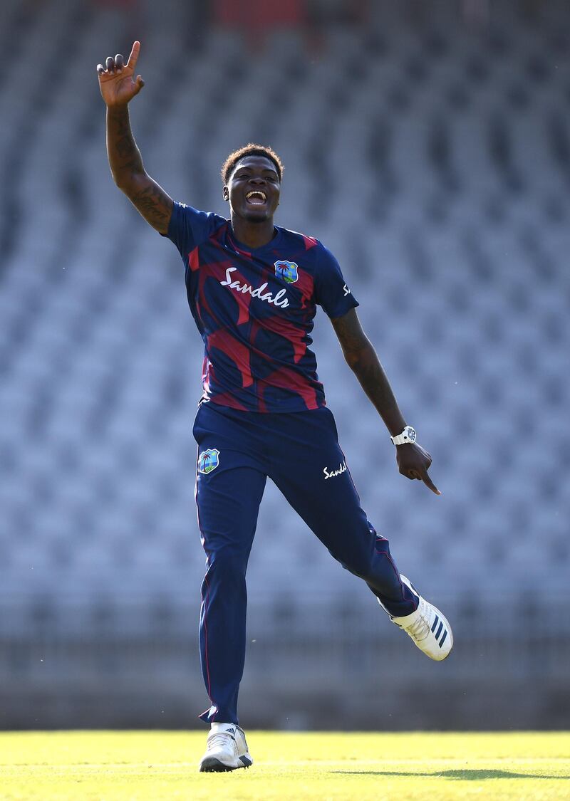 Alzarri Joseph (West Indies). Still a relatively unknown quantity – despite his remarkable IPL debut last year when he took six for 12 – and he is only too happy to fly under the radar. “I could use it as an advantage - I know my abilities and they might not know,” the 23-year-old fast-bowler said. PA