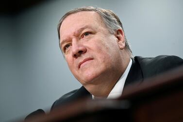 Trump administration is seeking to “broaden the debate”, said Mr Pompeo. Reuters