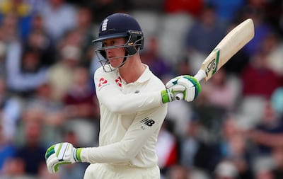 Cricket - England vs South Africa - Fourth Test - Manchester, Britain - August 6, 2017   England's Keaton Jennings reacts after losing his wicket   Action Images via Reuters/Jason Cairnduff