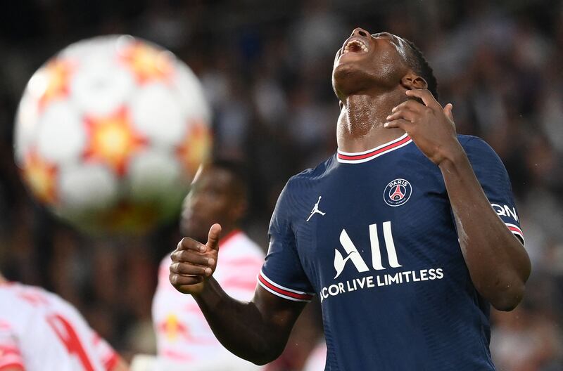 Nuno Mendes - 5: No member of the PSG can be happy with their defensive performance and Mendes was no exception. Caught out of position on several occasions and offered little going forward. AFP