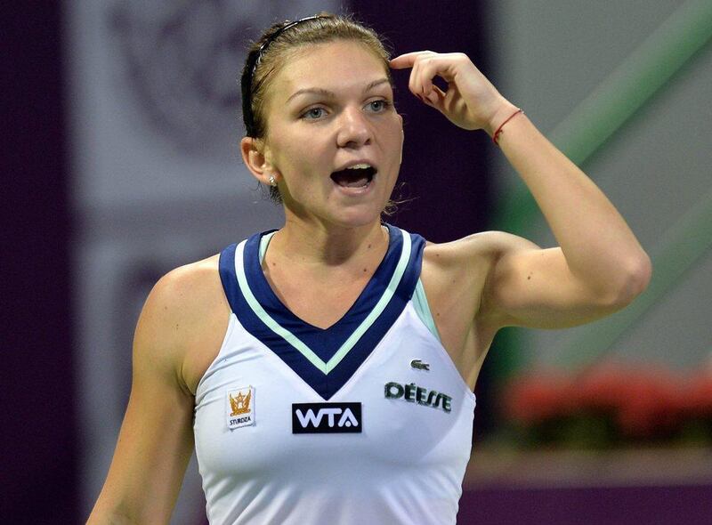 Romanian Simona Halep had to retire from her first match at the Dubai Tennis Championships after winning the Qatar Open over the weekend. Photo by EPA 
