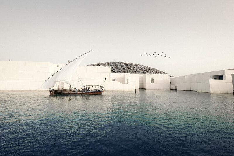 Abu Dhabi Hotels Record Strong Double-Digit Rise in Revenues in Q1 of 2019. Photo shows Louvre Abu Dhabi. Courtesy DCT Abu Dhabi