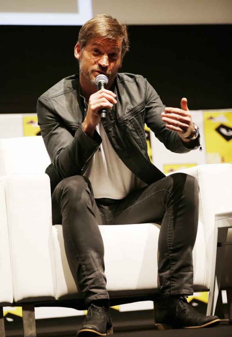 Danish actor Nikolaj Coster-Waldau at Middle East Film & Comic Con. Ali Haider / EPA