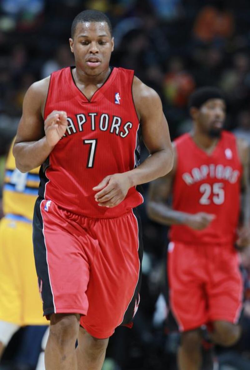 Toronto Raptors point guard Kyle Lowry is second in the East in assists and has the numbers to back his candidature. David Zalubowski / AP Photo