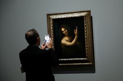 The painting is one of the most popular at the vast Louvre Museum in Paris. Reuters