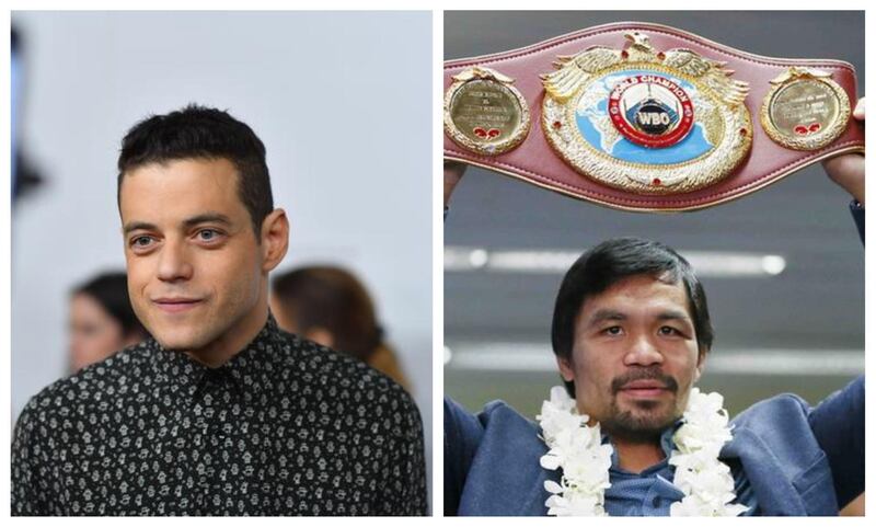 Oscar winner Rami Malek has denied rumours he will play Filipino boxing champ Manny Pacquiao in an upcoming biopic. AP, AFP