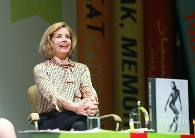Former British ballet dancer Darcey Bussell drew a major crowd at festival session. Picture courtesy of Emirates Airline Festival of Literature.