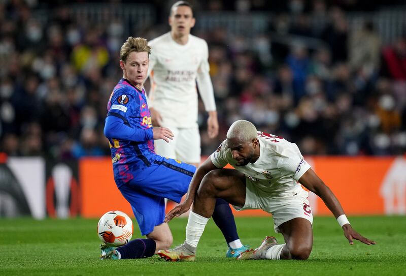 Frenkie De Jong 7. Nicked the ball to keep attacks going. Hit the post on 75 minutes as Barça pushed and pushed, to no avail.  Getty Images