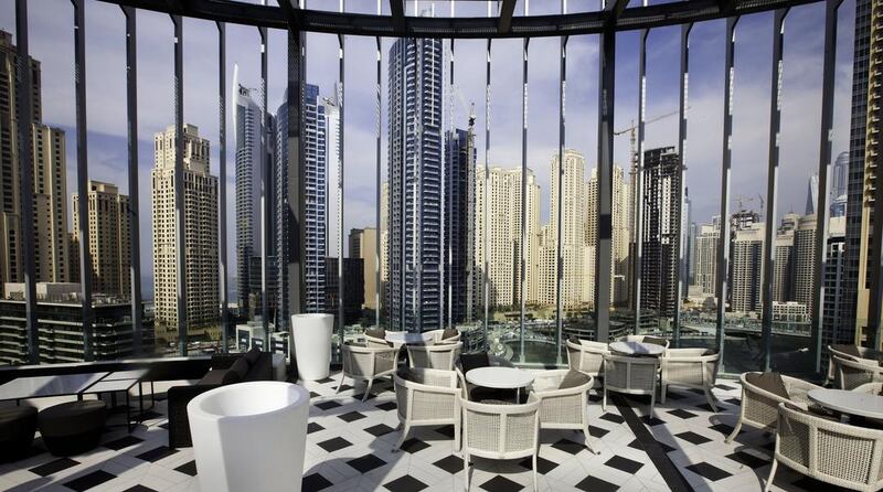 Atelier M restaurant in Dubai Marina.  Jaime Puebla / The National