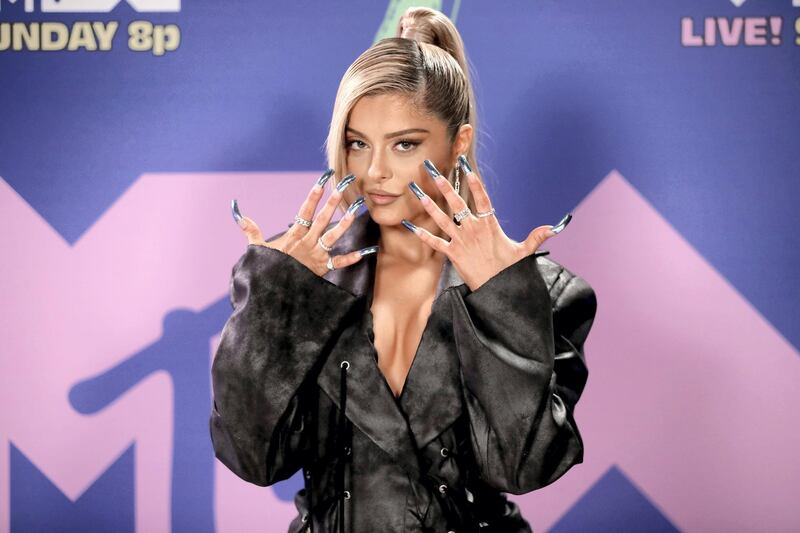 UNSPECIFIED - AUGUST 2020: Bebe Rexha attends the 2020 MTV Video Music Awards, broadcast on Sunday, August 30th 2020. (Photo by Rich Fury/MTV VMAs 2020/Getty Images for MTV)
