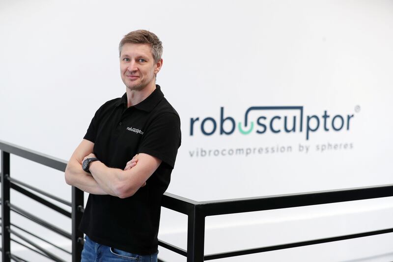 Dennis Ledenkof, chief executive of Robosculptor