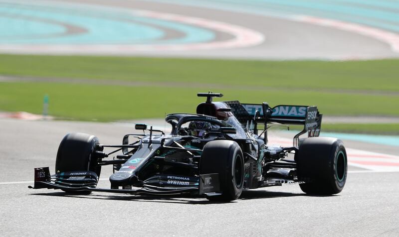 Mercedes' driver Lewis Hamilton. AFP