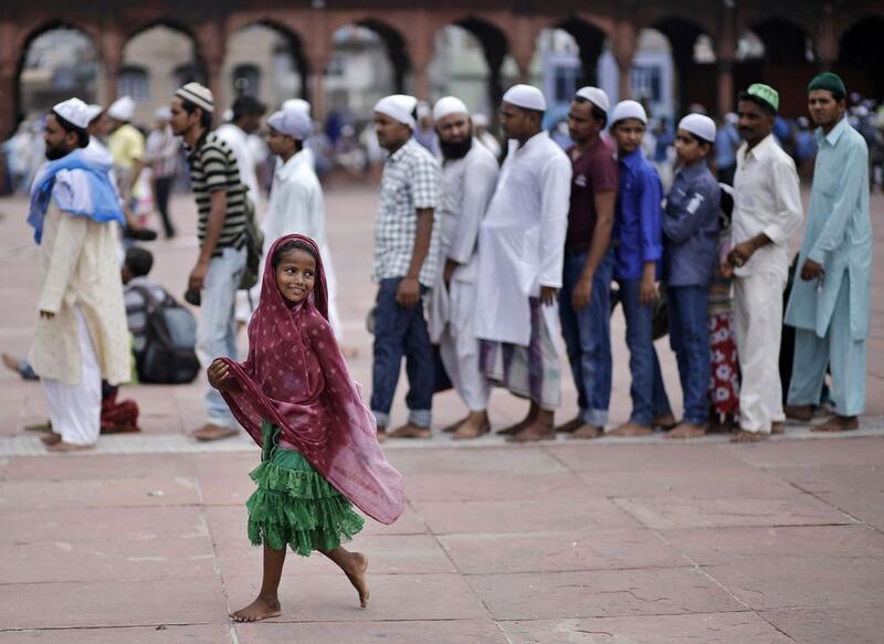 For the average foodie seeking out excellent Ramadan food, however, the place to be is not the Jama Masjid but Matia Mahal, a narrow and crowded alley that leads off the mosque’s perimeter. Harish Tyagi/EPA