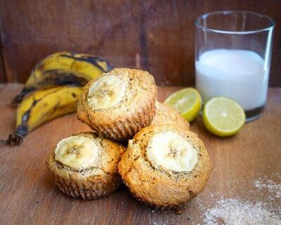 Sugar-free banana muffins. Courtesy Magdalena Scriabine
