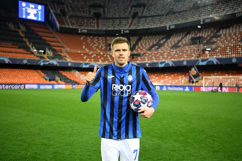 Josip Ilicic, Atalanta: 15 goals (30 points).  AFP