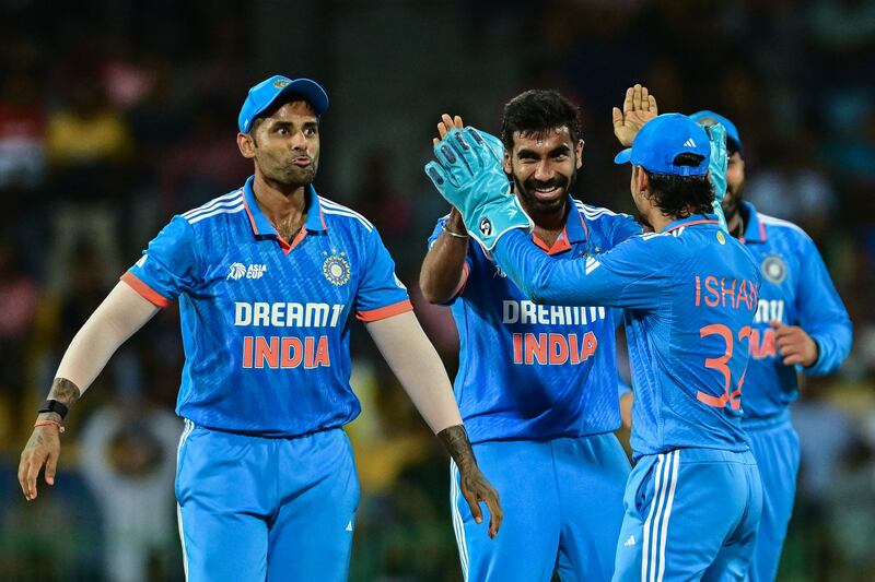 India's Jasprit Bumrah was brilliant with the new ball. AFP
