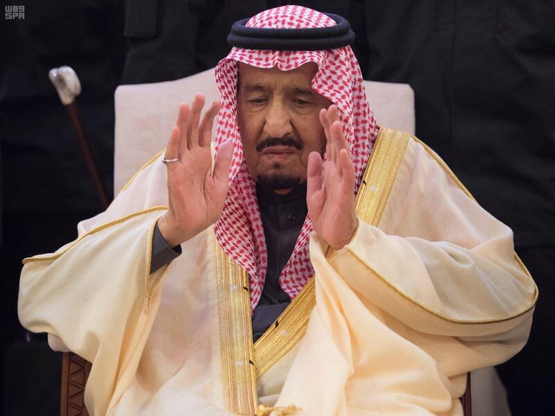 Prayer of the late Prince Talal bin Abdulaziz, brother of Saudi King Salman bin Abdulaziz. Saudi Press Agency