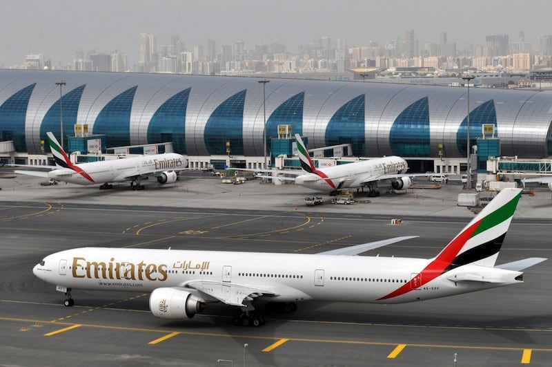 Emirates will operate two daily flights to London Stansted from July. AP