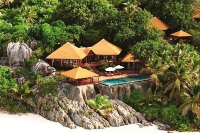 The private Fregate Island in Seychelles, which is part of the Oetker Collection. Courtesy Oetker Collection