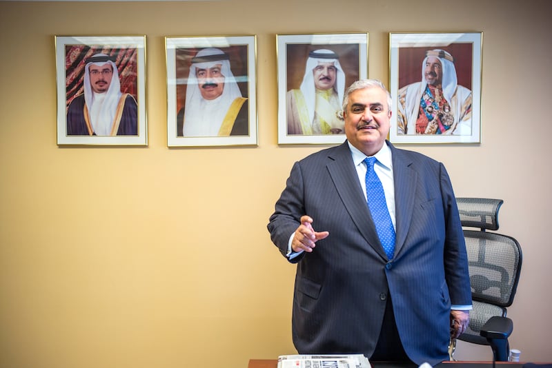Bahrain's foreign minister, Sheikh Khalid, said that the current crisis with Qatar is only the newest phase of a problem that is at least two decades old. Bill Kotsatos / The National