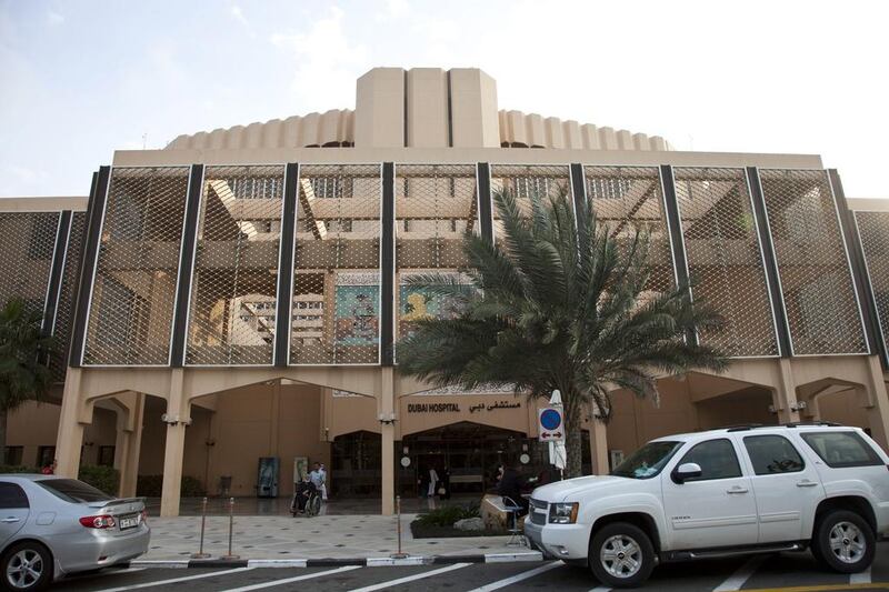 Dubai Hospital will house the emirate’s first kidney transplant unit, which could save hundreds of lives. Razan Alzayani / The National