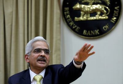 Reserve Bank of India governor Shaktikanta Das says central banks are in a bind. Reuters